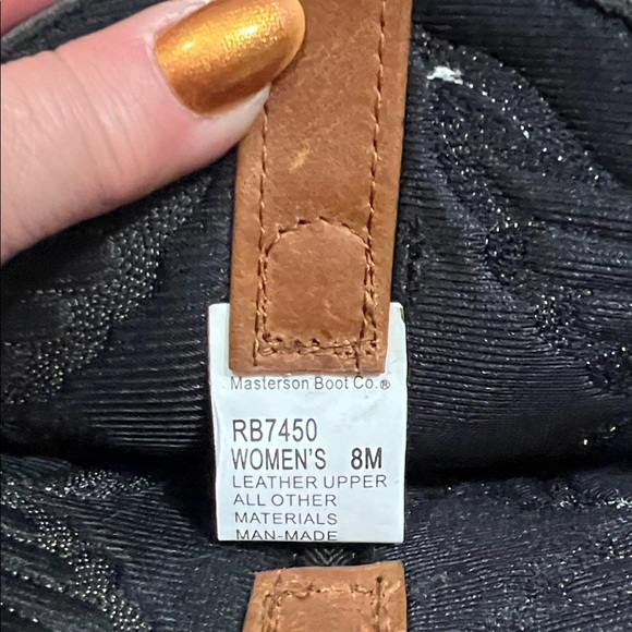 Masterson Boot Co. Brown Embroidered Heeled Boots - Picture 5 of 8